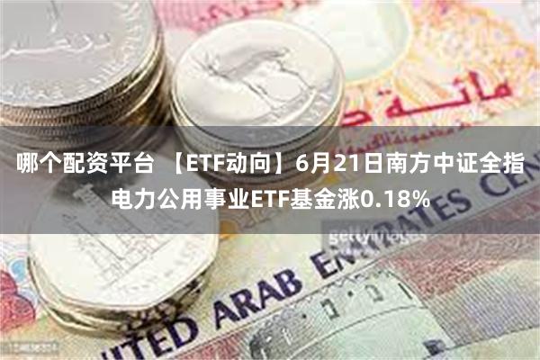   哪个配资平台 【ETF动向】6月21日南方中证全指电力公用事业ETF基金涨0.18%