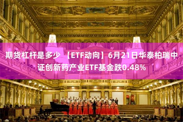 期货杠杆是多少 【ETF动向】6月21日华泰柏瑞中证创新药产业ETF基金跌0.48%