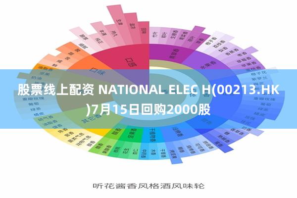 股票线上配资 NATIONAL ELEC H(00213.HK)7月15日回购2000股