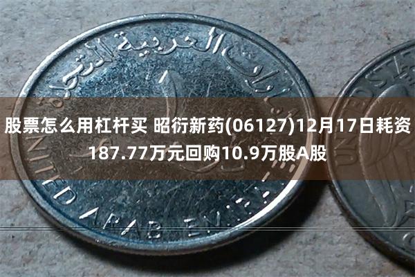 股票怎么用杠杆买 昭衍新药(06127)12月17日耗资187.77万元回购10.9万股A股